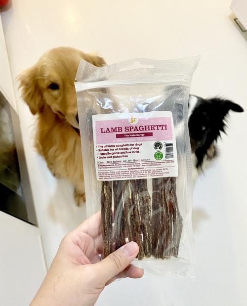 lamb spaghetti for dogs